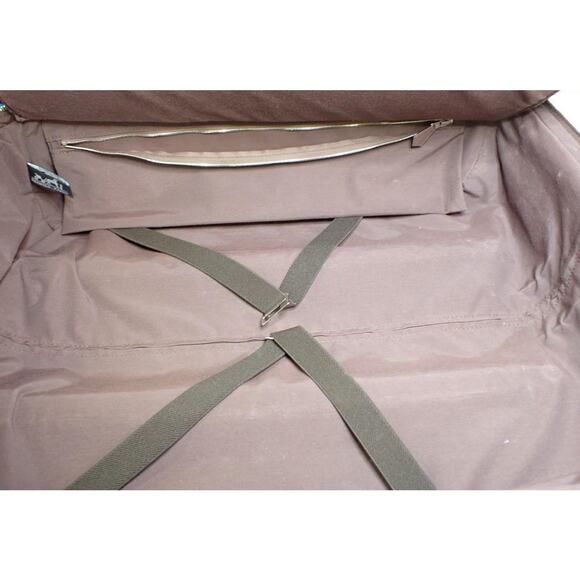 Hermes Vintage Suitcase Carry-On Acapulco Brown Rolling Bag Travel Luggage Rare - Picture 11 of 16